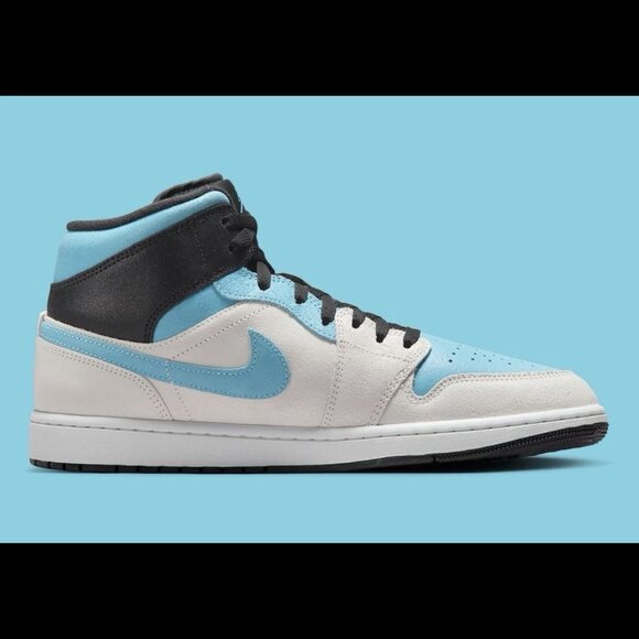 Nike Air Jordan 1 Mid SE Blue Chill Men’s Sizes Sneaker IM6567-121 NBY - Picture 2 of 5